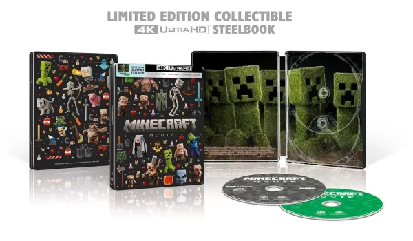 Un film Minecraft - Steelbook en édition limitée (4K UHD + Blu-ray + Digital)