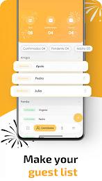 Organize Your Party Guest List Tangkapan skrin 2