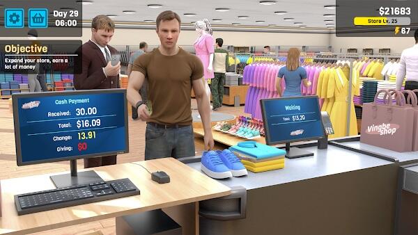 Clothing Store Simulator Zrzut ekranu 1