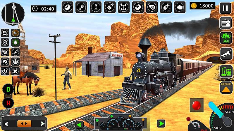 Train Driver Sim - Train Games Capture d'écran 2