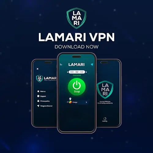 Lamari VPN - Fast & Proxy Zrzut ekranu 0