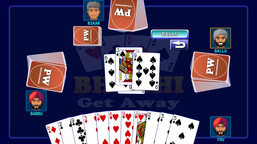 Bhabhi Card Game Tangkapan skrin 2