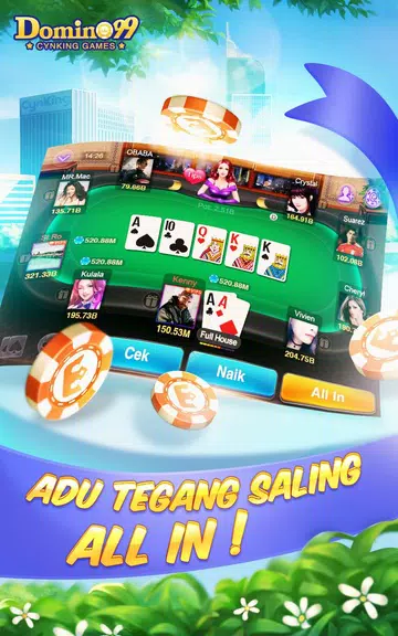 Domino QiuQiu Free - No. 1 di Indonesia ဖန်သားပြင်ဓာတ်ပုံ 1