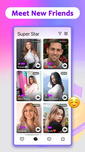 MatchU-Live, Meet People, Chat应用截图第3张