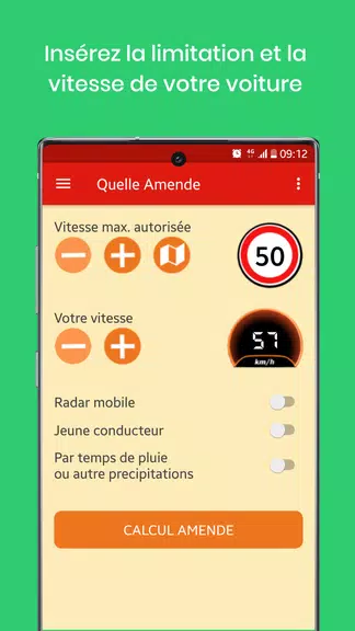 Quelle Amende - Excès Vitesse Screenshot 2