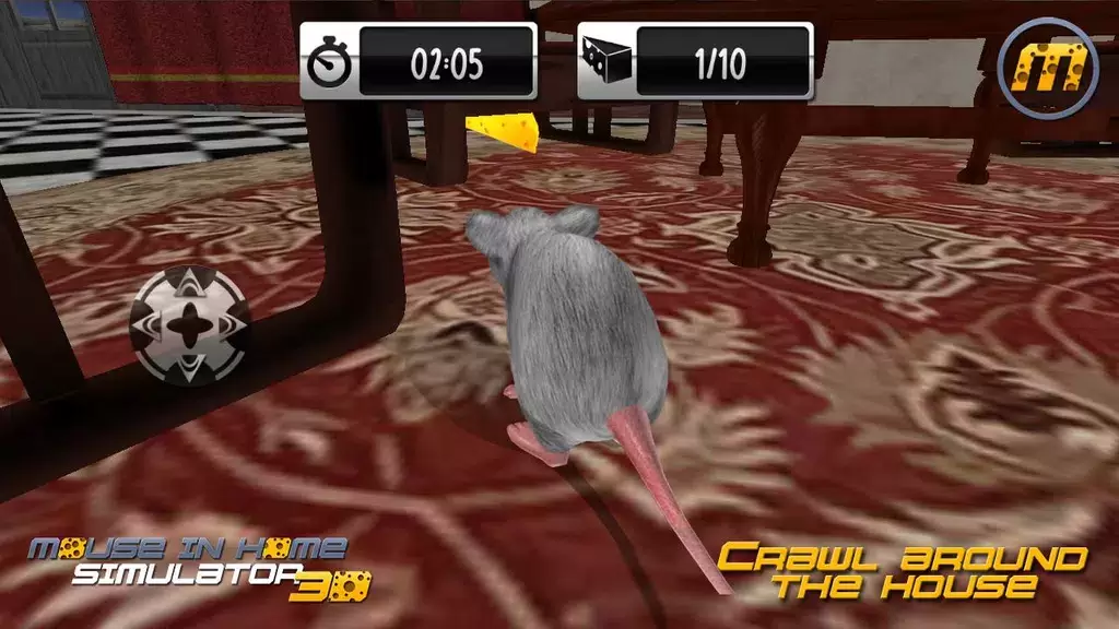 Mouse in Home Simulator 3D 螢幕截圖 0