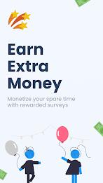 Rewardy - Money Paid Surveys: Your Cash Reward App Ekran Görüntüsü 0