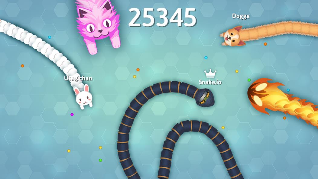 Snake.io - Fun Snake .io Games Mod Ekran Görüntüsü 0