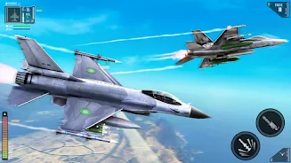 Combat Fighting Airplane Games Скриншот 2