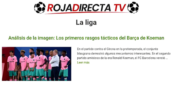 Roja Directa TV Schermafbeelding 0