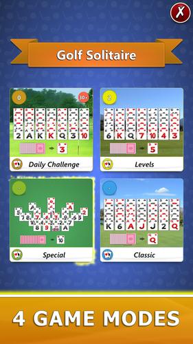 Golf Solitaire Screenshot 1