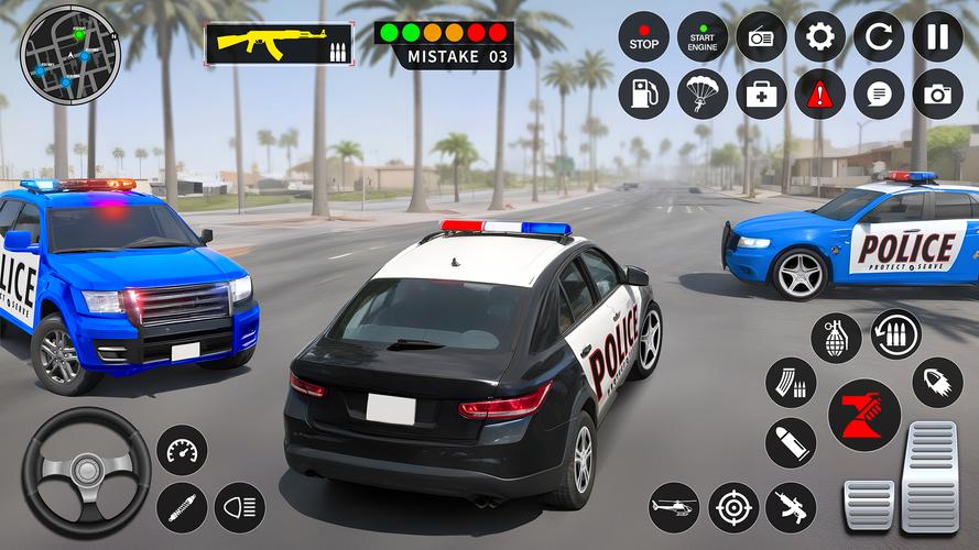 City Cop Chase Adventure Capture d'écran 1