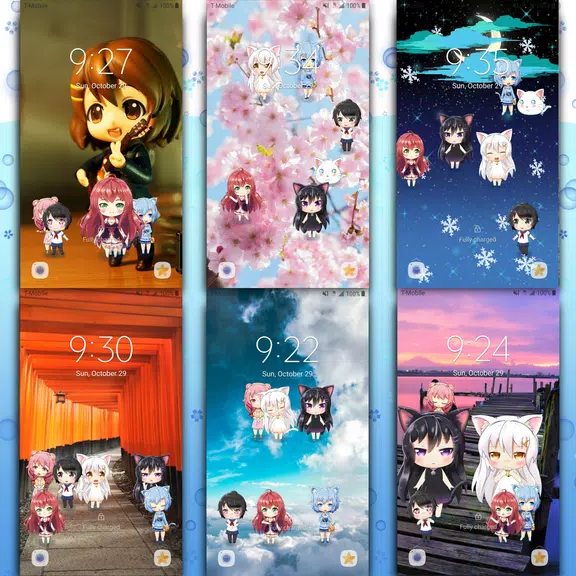 Lively Anime Live Wallpaper 螢幕截圖 1