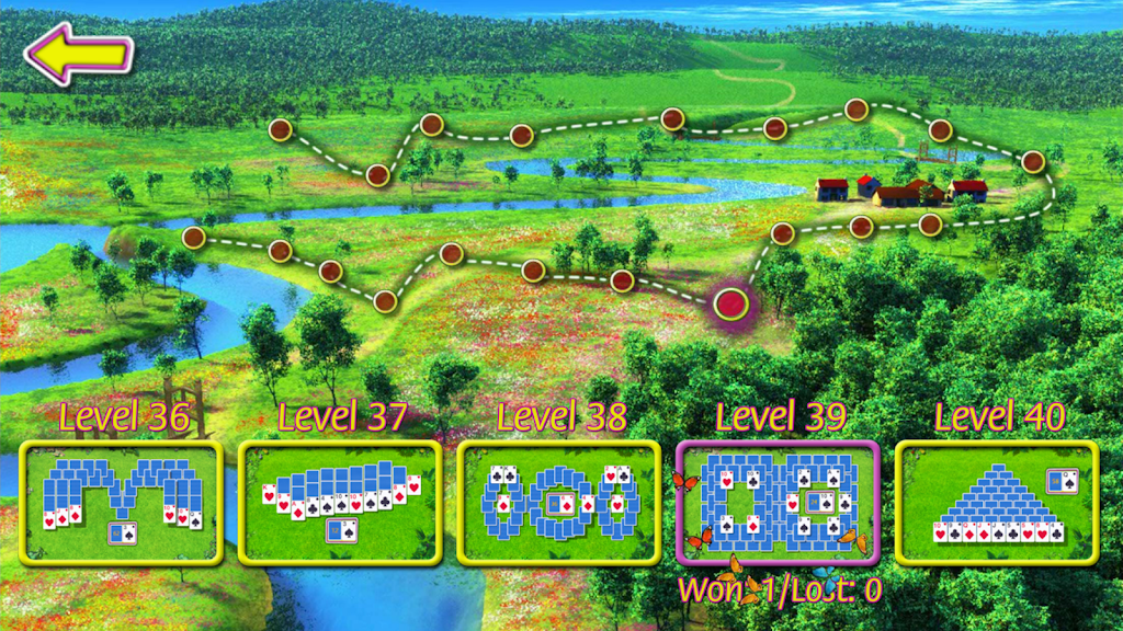 Summer Solitaire – The Free Tripeaks Card Game Ảnh chụp màn hình 1