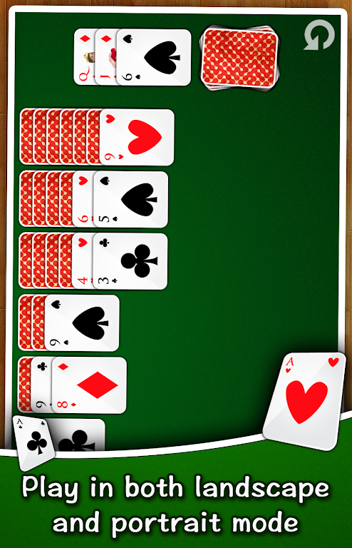 Solitaire FRVR - Big Cards Classic Klondike Game ภาพหน้าจอ 2