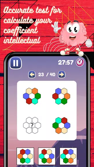 IQ Test: Logic brain training Ảnh chụp màn hình 2