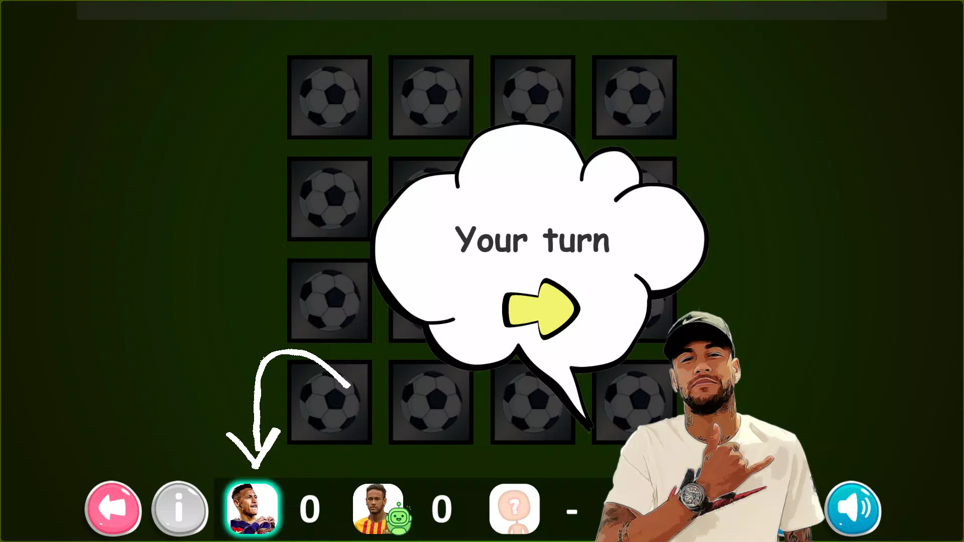 Neymar Memory ภาพหน้าจอ 1