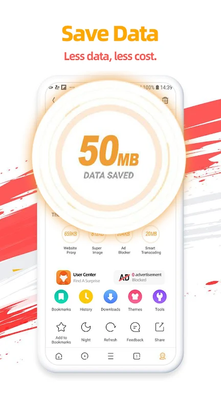 UC Browser Android Tangkapan skrin 1
