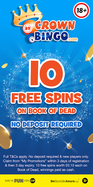 Crown Bingo: Bingo Jackpots & Online Slots Screenshot 0