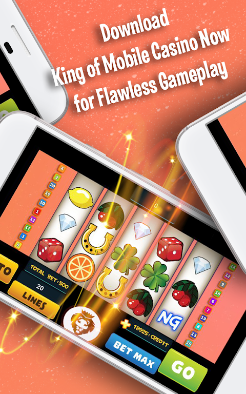 King of Mobile Casino 螢幕截圖 1