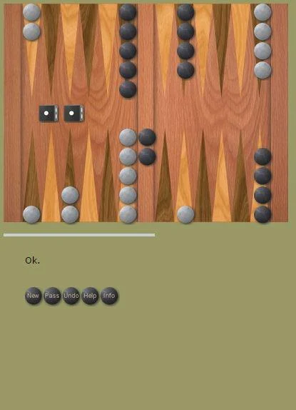 Backgammon Solitaire Classic 螢幕截圖 3