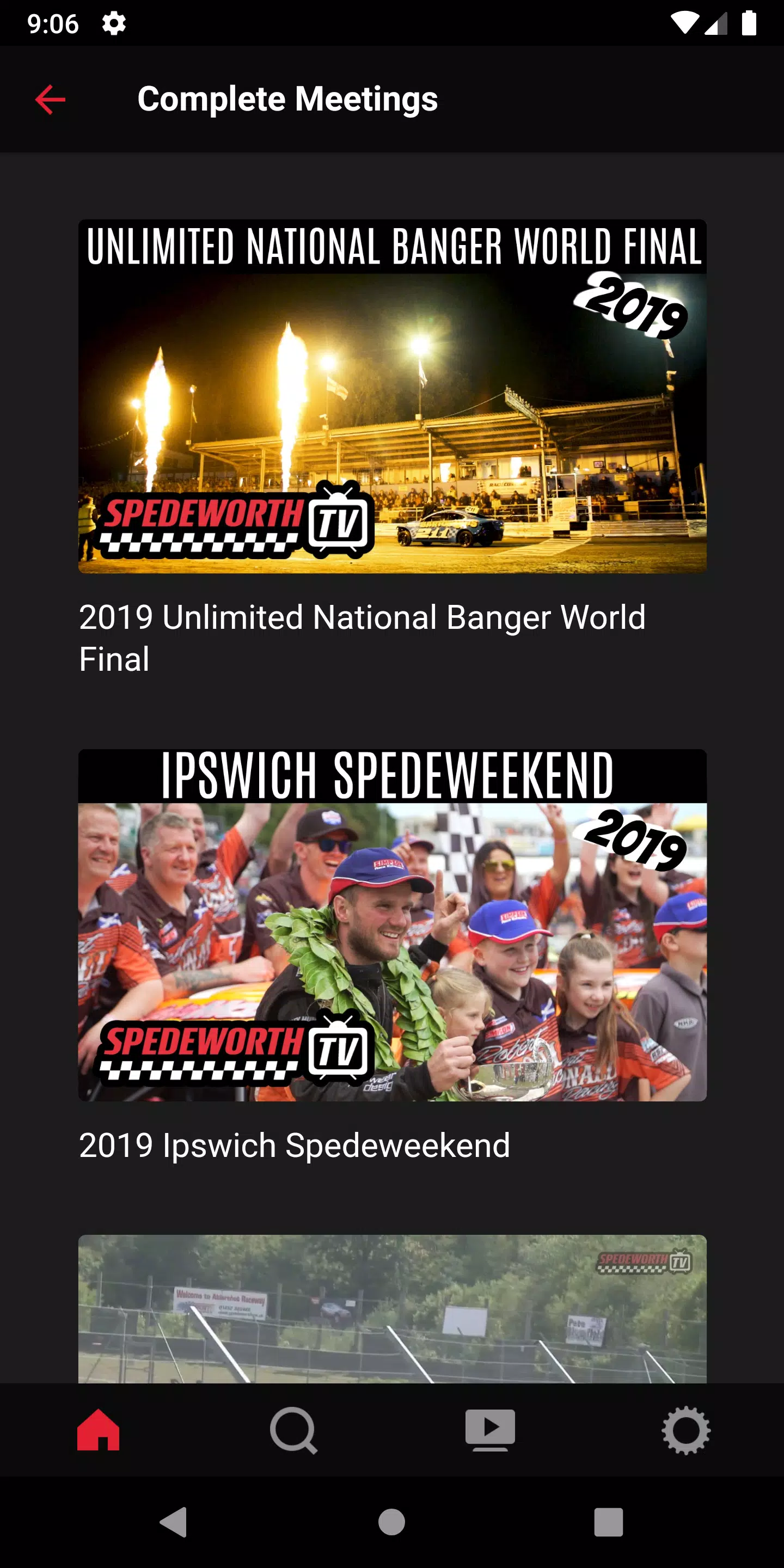 Spedeworth TV Screenshot 1