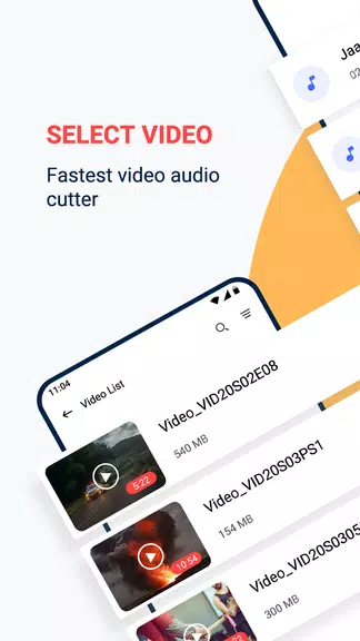 Video Cutter, Cropper, Audio C スクリーンショット 1