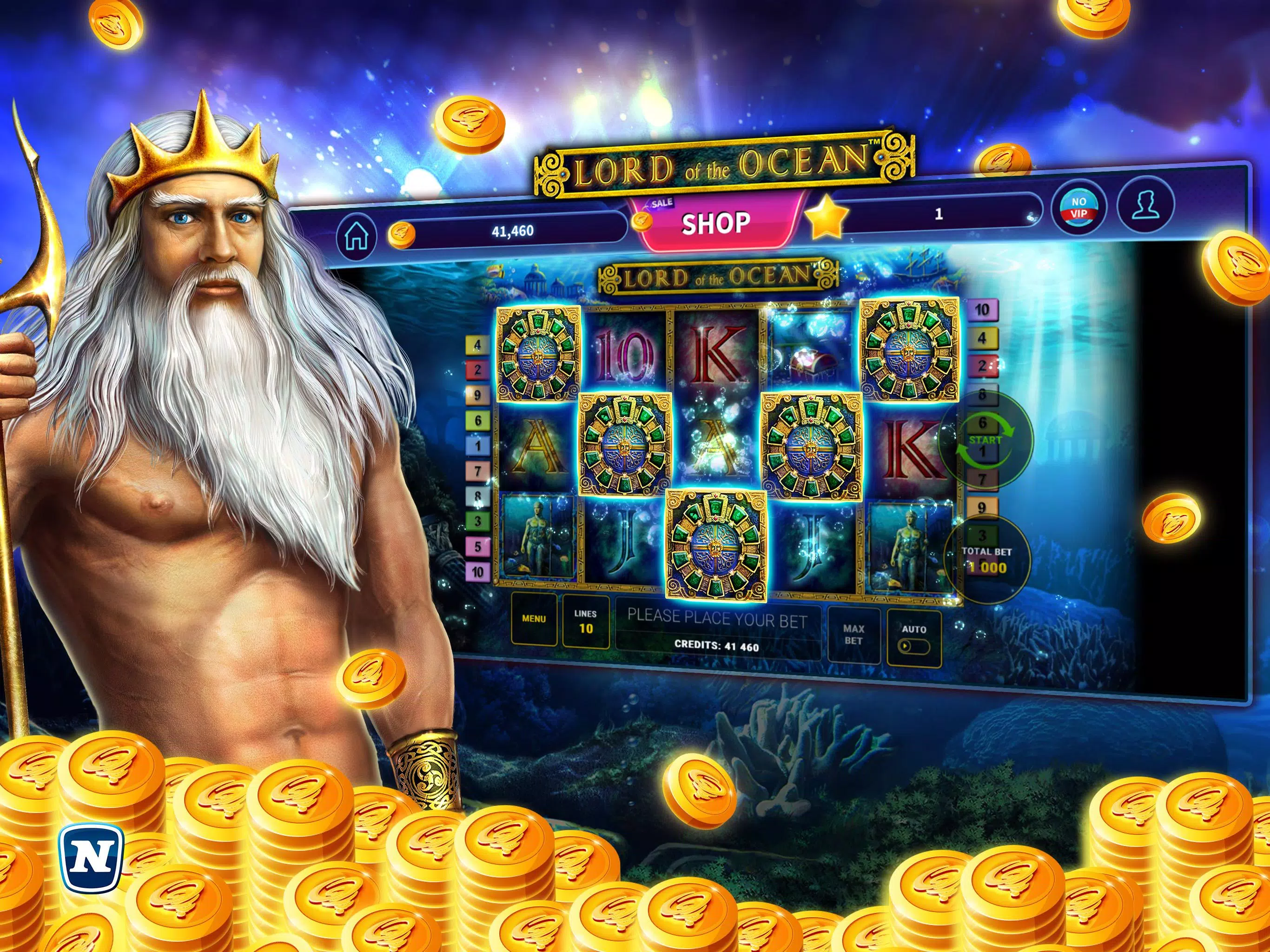 Lord of the Ocean™ Slot Zrzut ekranu 3