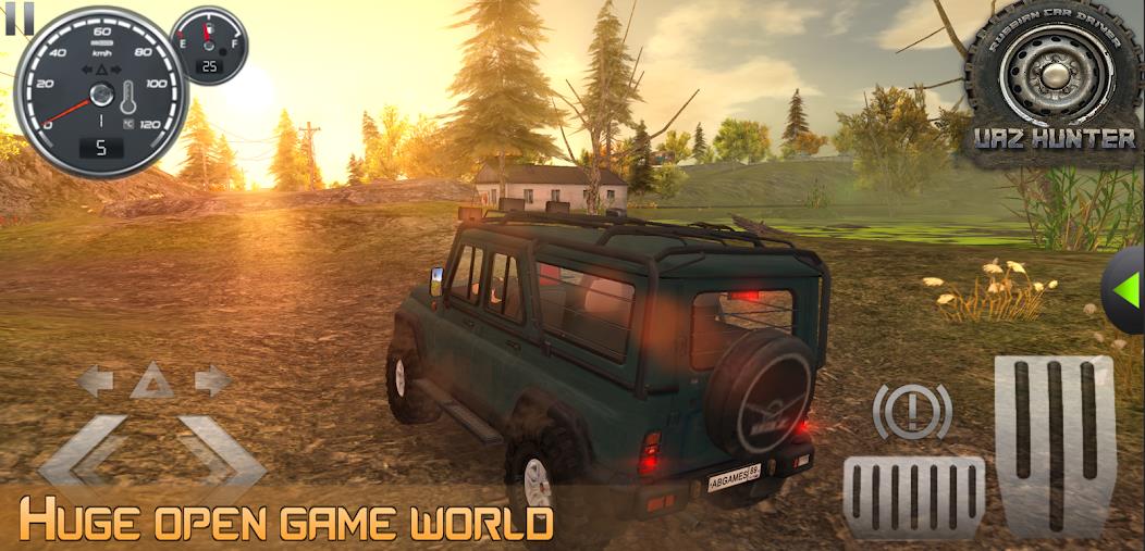 Russian Car Driver UAZ HUNTER Mod Capture d'écran 0