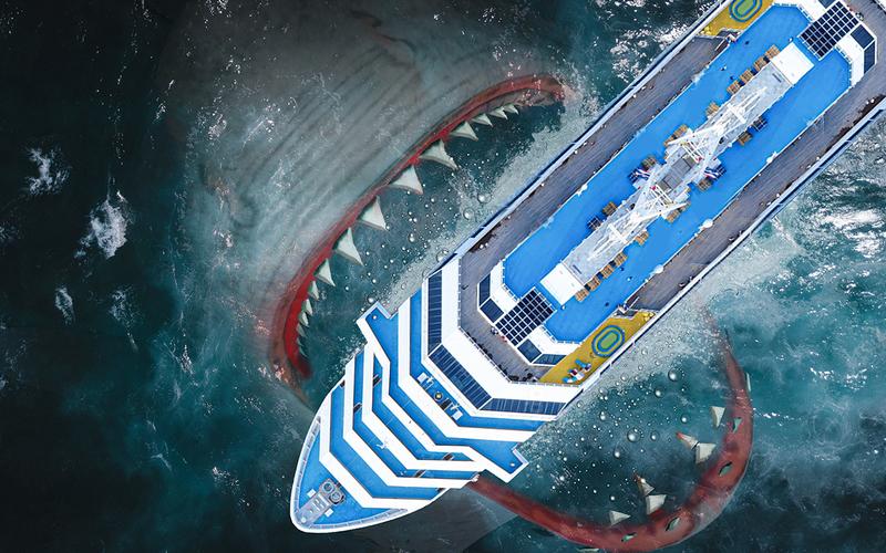 Megalodon shark fish eater应用截图第1张