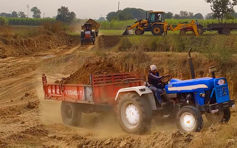 Tractor Trolley Farming Drive 螢幕截圖 0