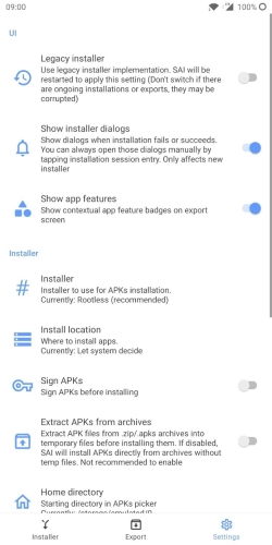 Split APKs Installer (SAI) Captura de tela 1