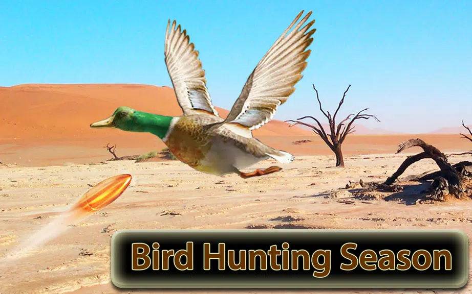 Desert Birds Sniper Shooter 3D 螢幕截圖 0