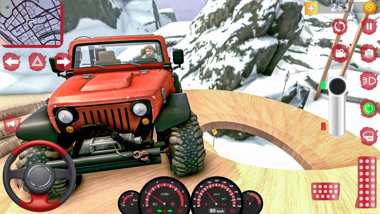 Mud Jeep Mud Driving Simulator Screenshot 1