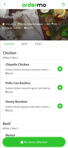 ordermo - Food Delivery & more Ảnh chụp màn hình 3