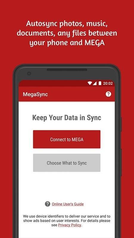 Autosync for MEGA - MegaSync Ảnh chụp màn hình 1