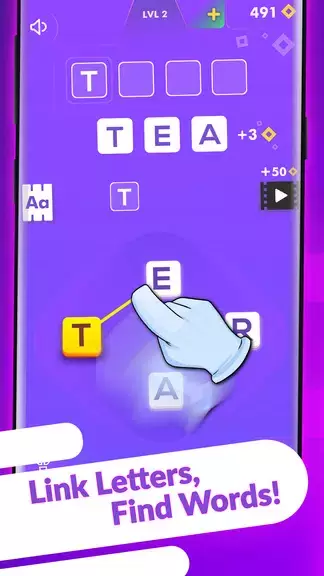 Word Hunter - Offline Word Puz Ảnh chụp màn hình 0