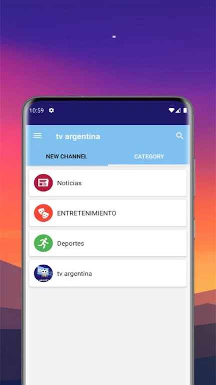 tv argentina en vivo 2 स्क्रीनशॉट 0