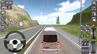 Minibus Van Passenger Game Schermafbeelding 0