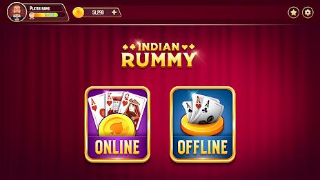 Desi Indian Rummy Offline Ekran Görüntüsü 0