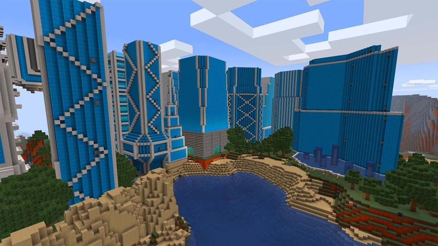 Mini Block Craft Realm Craft Tangkapan skrin 2
