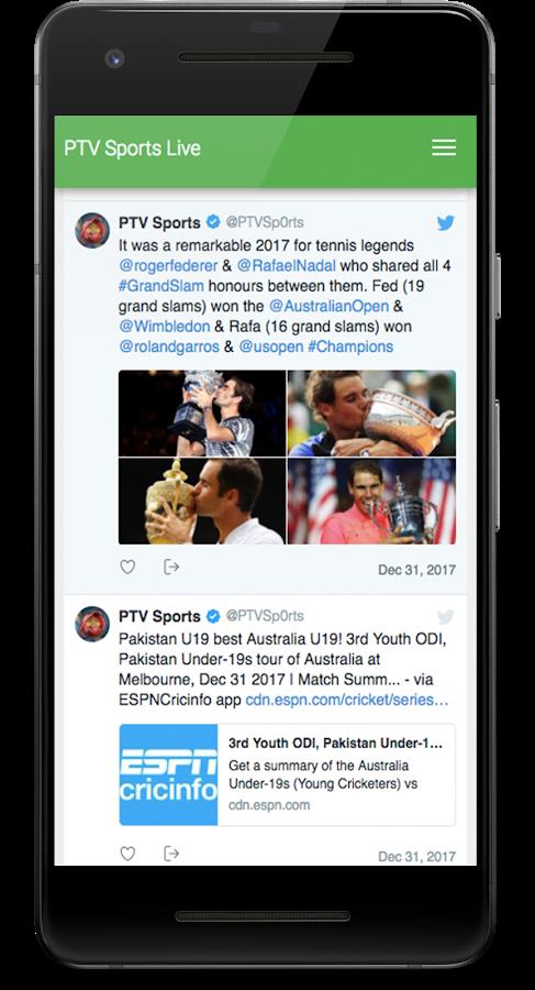 Schermata PTV Sports Live Streaming 2
