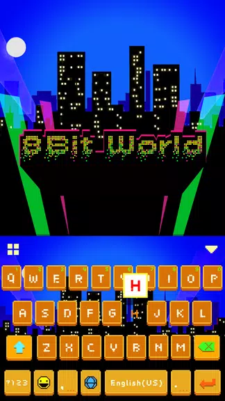 bitworld 主題鍵盤 螢幕截圖 0