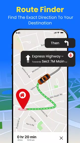 GPS Earth Maps Live Navigation Ảnh chụp màn hình 0