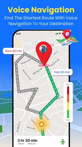 GPS Earth Maps Live Navigation Ảnh chụp màn hình 1