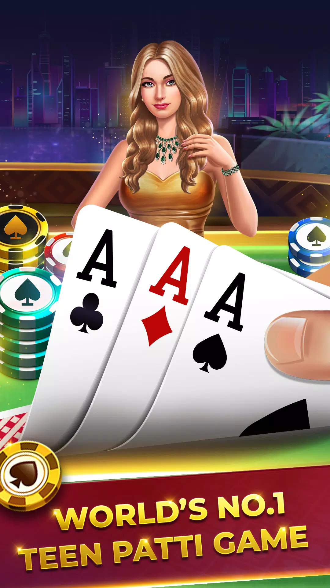 Teen Patti King® -3 Patti Card Скриншот 1