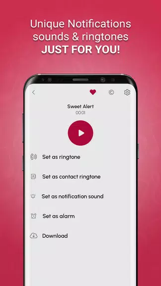 SMS Ringtones Pro: Sounds Capture d'écran 1