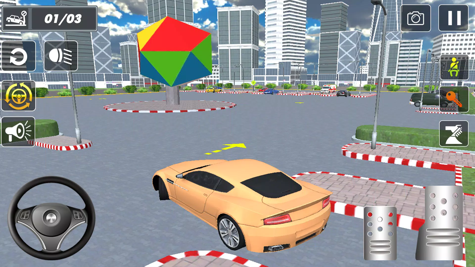 Car Parking 3D Simulation Game स्क्रीनशॉट 1