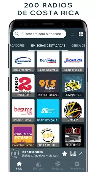 Radios de Costa Rica Online スクリーンショット 0