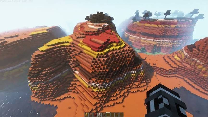 MINECRAFT တွင် terracotta